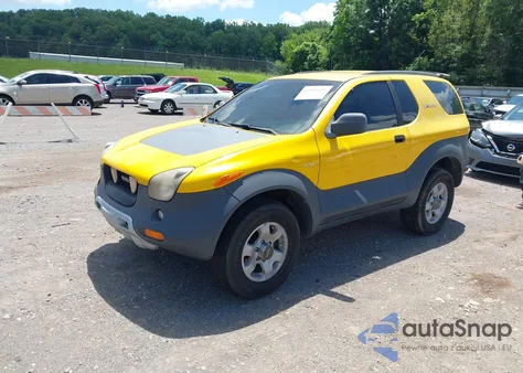 2001 Isuzu Vehicross из США, поврежденный, VIN JACCN57X117D01224